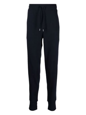 Paul Smith drawstring tapered track pants - Blue