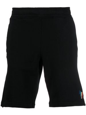 Paul Smith embroidered-logo bermuda shorts - Black