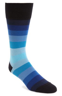 Paul Smith Erwin Stripe Crew Socks in Navy