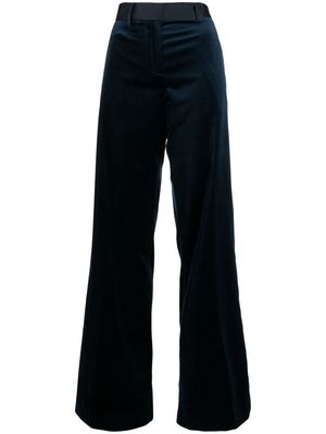 Paul Smith flared cotton trousers - Blue