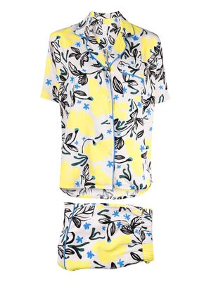 Paul Smith floral-print pyjama set - Grey