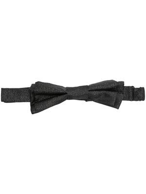 Paul Smith glitter detail bow tie - Black