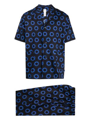 Paul Smith graphic-print two-set pyjamas - Black