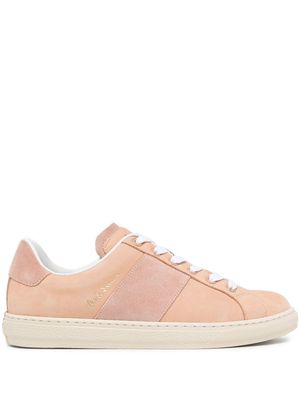 Paul Smith Hansen lace-up leather sneakers - Pink