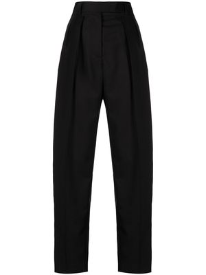 PAUL SMITH high waisted cigarette trousers - Black