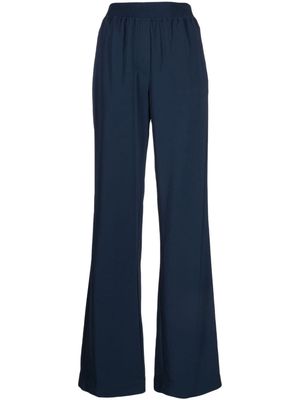 Paul Smith high-waisted flared trousers - Blue