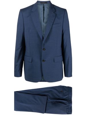 Paul Smith houndstooth single-breasted suit - Blue