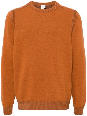 Paul Smith lambs wool crew-neck jumper - Brown