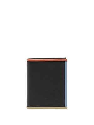 Paul Smith leather embossed-logo wallet - Black