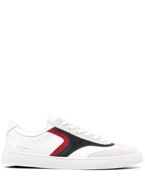 Paul Smith leather lace-up sneakers - White