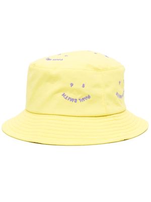 Paul Smith Lime Embroidered bucket hat - Yellow