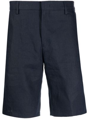 Paul Smith linen chino shorts - Blue