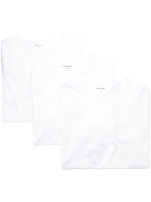 Paul Smith logo crew-neck T-shirt - White
