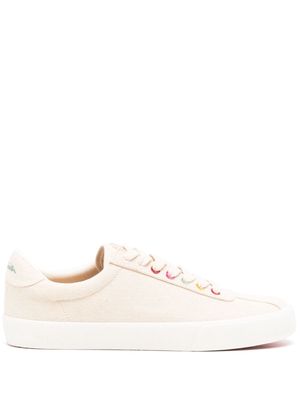 Paul Smith logo-embroidered low-top sneakers - Neutrals