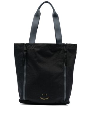 Paul Smith logo-embroidered tote bag - Black