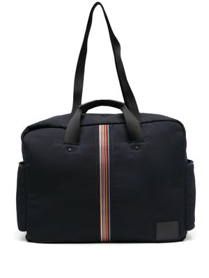 Paul Smith logo-patch zipped luggage - Blue