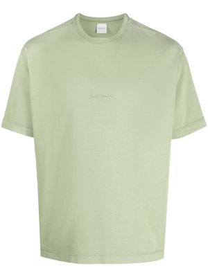 Paul Smith logo-print cotton T-shirt - Green