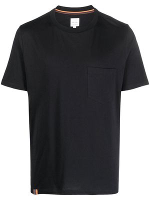 Paul Smith logo-tag cotton T-shirt - Black