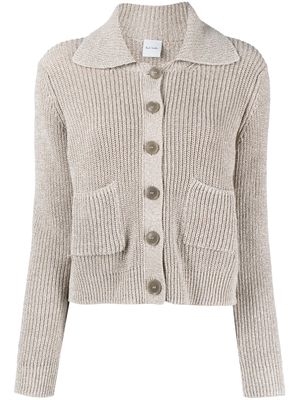 Paul Smith long-sleeve knitted cardigan - Brown