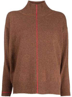Paul Smith long-sleeve wool jumper - Brown