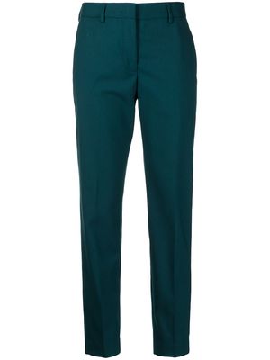 PAUL SMITH low rise tapered trousers - Green