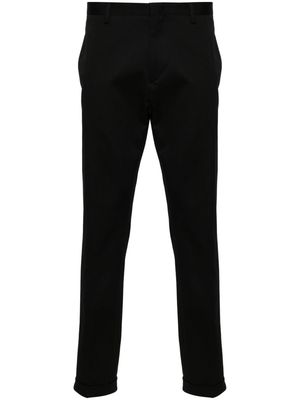 Paul Smith mid-rise slim-cut chino trousers - Black