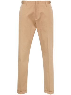 Paul Smith mid-rise slim-cut chino trousers - Neutrals