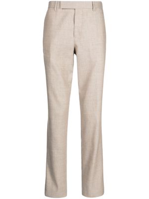 Paul Smith mid-rise slim-cut trousers - Neutrals