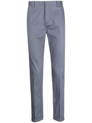 Paul Smith mid-rise straight-leg trousers - Blue