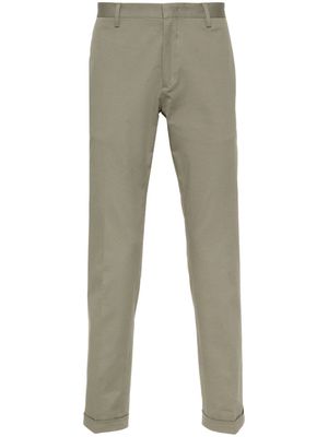 Paul Smith mid-rise straight-leg trousers - Green