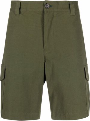 PAUL SMITH mid-waist cargo shorts - Green
