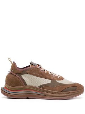 Paul Smith Nagase low-top panelled sneakers - Brown