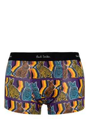 Paul Smith organic cotton-blend boxers - Purple