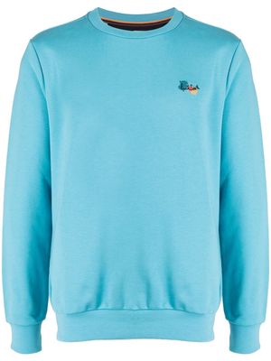 Paul Smith organic cotton knitted jumper - Blue