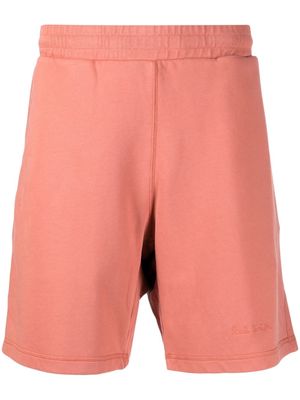 Paul Smith organic-cotton track shorts - Pink