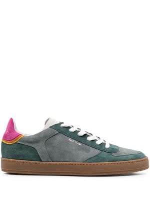 Paul Smith panelled suede sneakers - Green