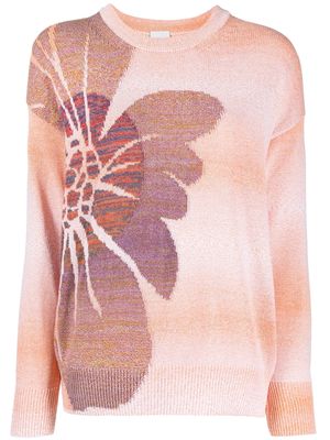 Paul Smith patterned intarsia-knit jumper - Orange