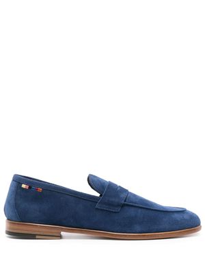Paul Smith penny-slot suede loafers - Blue