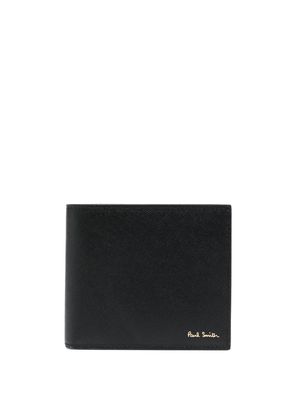 Paul Smith photography print leather wallet - Black