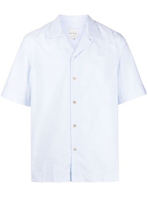 Paul Smith plain cotton shirt - Blue