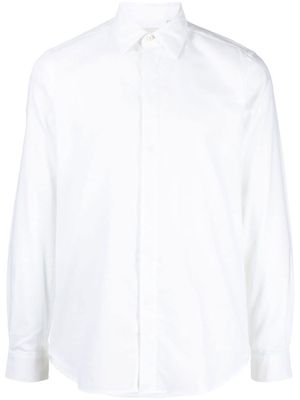 Paul Smith plain long-sleeve shirt - White