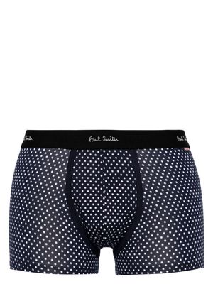 Paul Smith polka dot cotton briefs - Blue