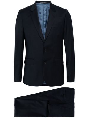 Paul Smith poplin stretch-wool suit - Blue