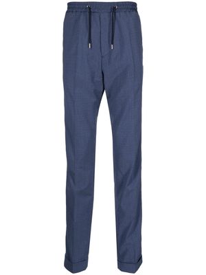 Paul Smith pressed crease tailored trousers - Blue