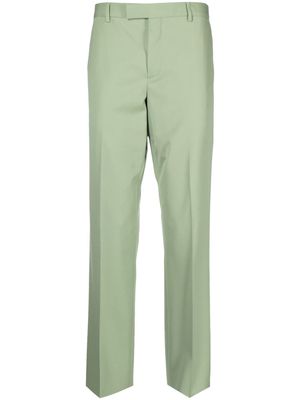 Paul Smith pressed-crease tailored trousers - Green