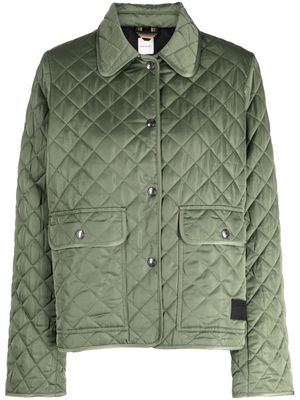 Paul Smith quilted shirt jacket - Green