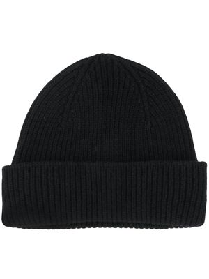 Paul Smith rib knit hat - Black