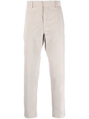 Paul Smith ribbed straight-leg trousers - Neutrals