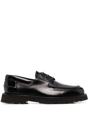 Paul Smith round-toe calf-leather derby shoes - Black
