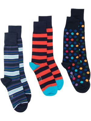 Paul Smith set-of-tree socks - Multicolour